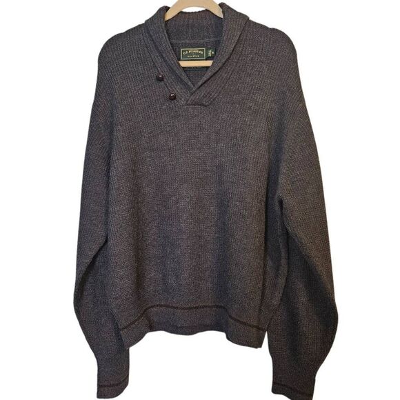 Filson mens sweater, gray merino wool,  XL. #876 - Picture 1 of 8